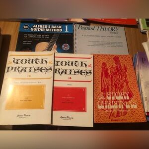 Music Theory and Guitar Method Books Collection